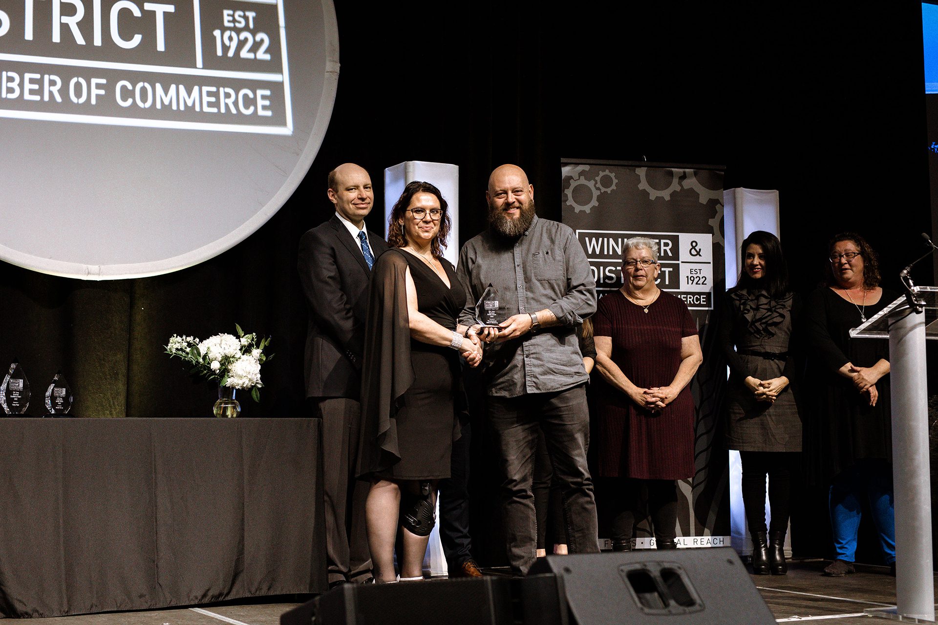 PWEnnsAwarsPresentation Business Builder Award